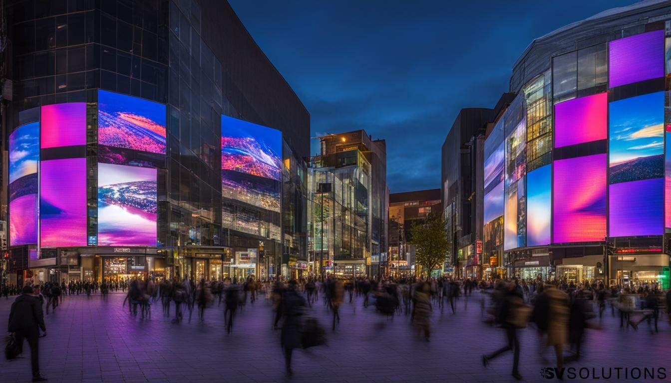 LED screen panels in Reading