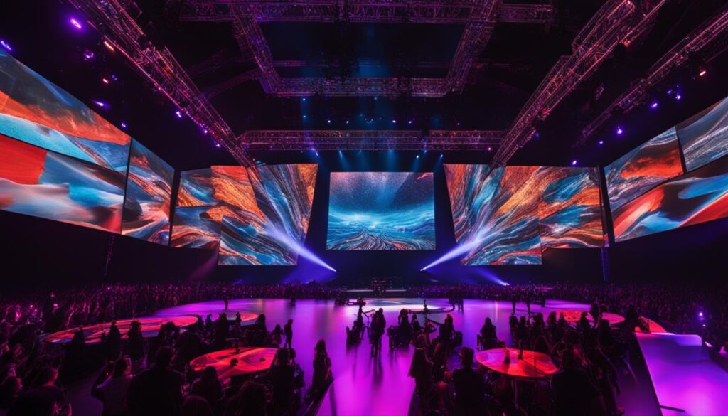 LED stage screens and portable LED walls LED stage screens and portable LED walls