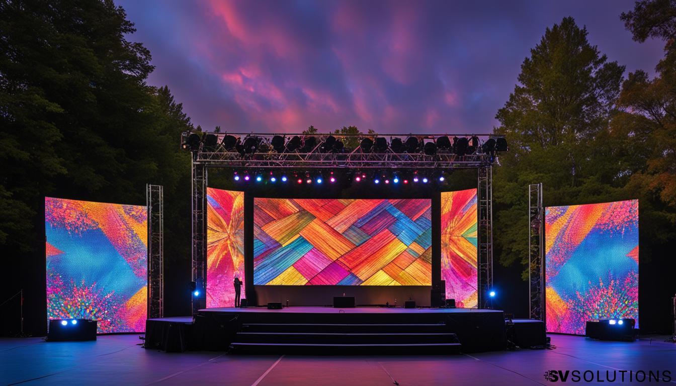 LED Stage Screens in Clinton Township