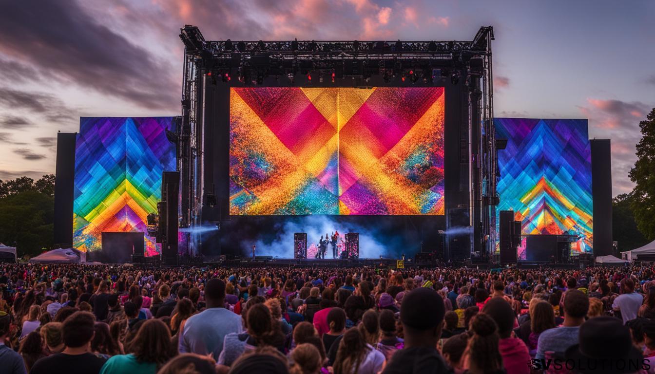 LED Stage Screens in Flint