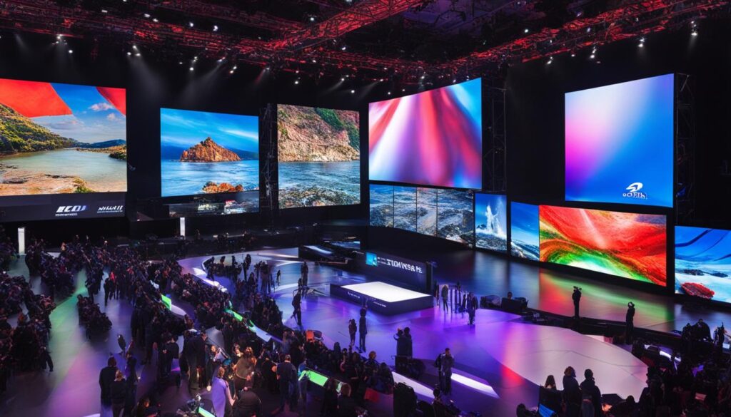 LED video wall solutions in Canton