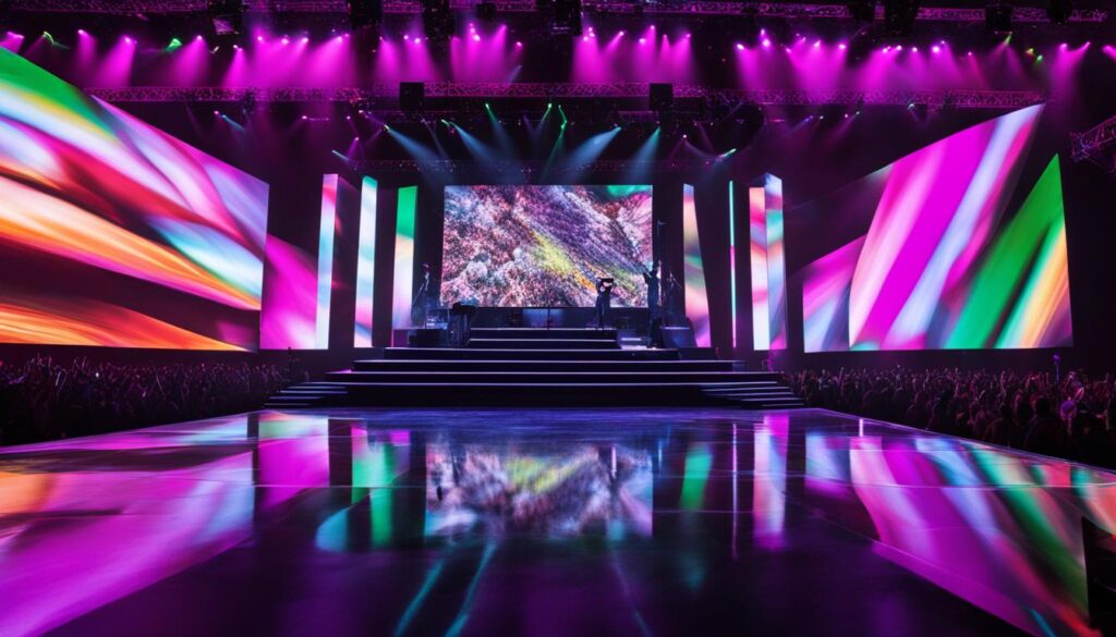 LED video walls for live events LED video walls for live events