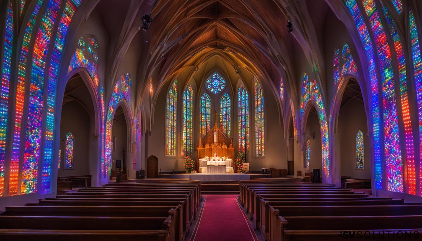 LED Wall for Church in Akron