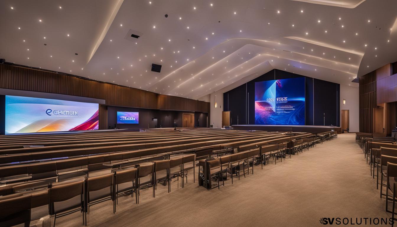 LED Wall for Church in Canton