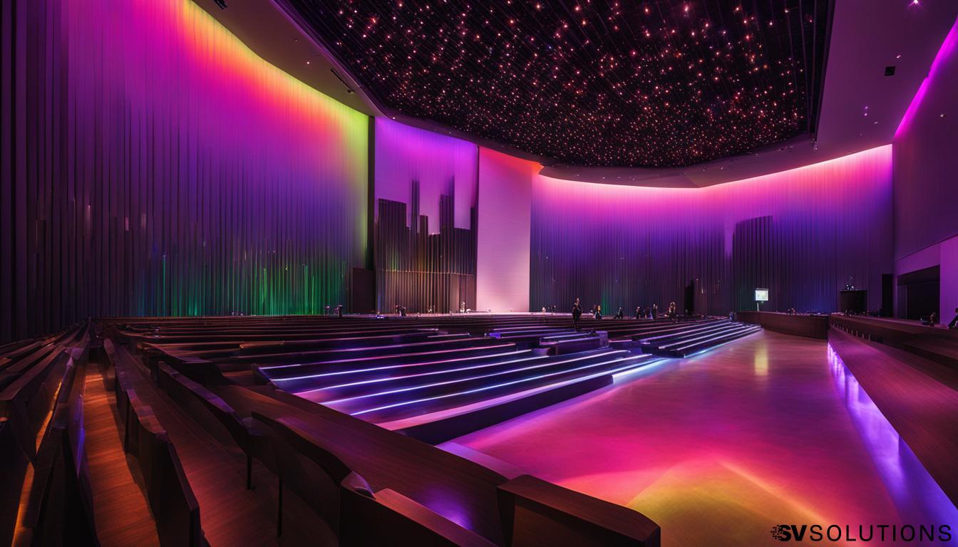 LED Wall for Church in Chester