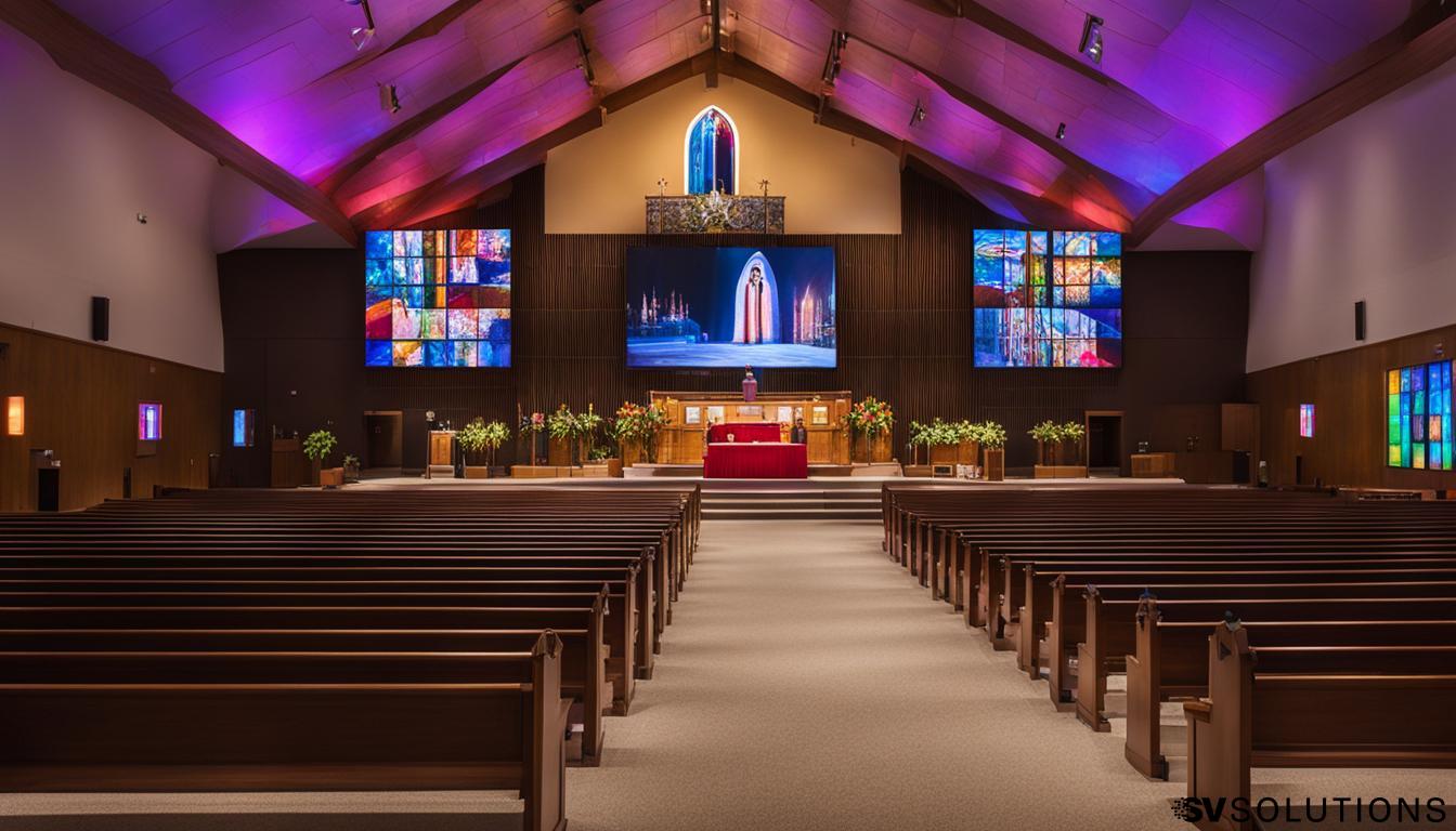 LED Wall for Church in Clarksville