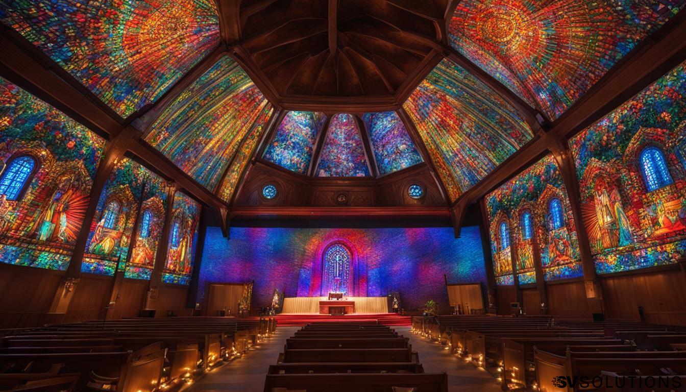 LED Wall for Church in Columbia