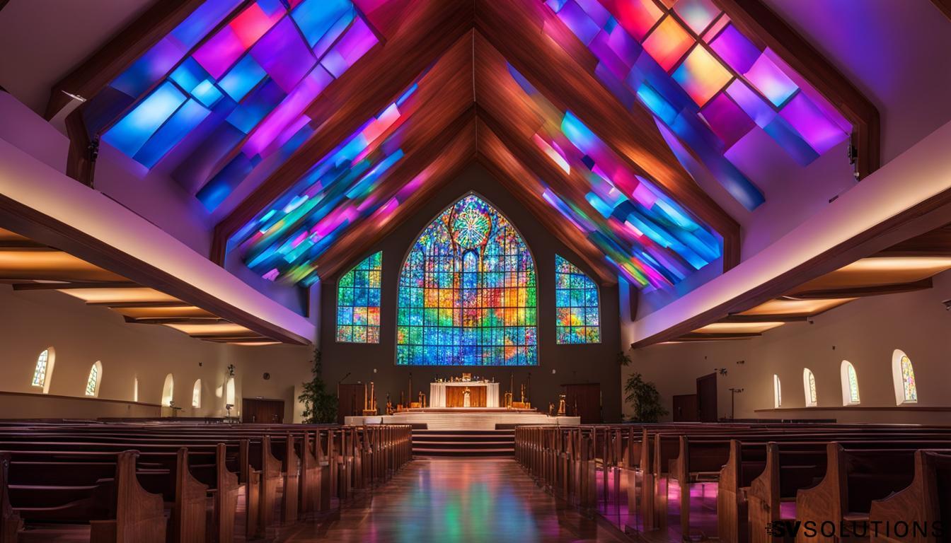 LED Wall for Church in Dundalk