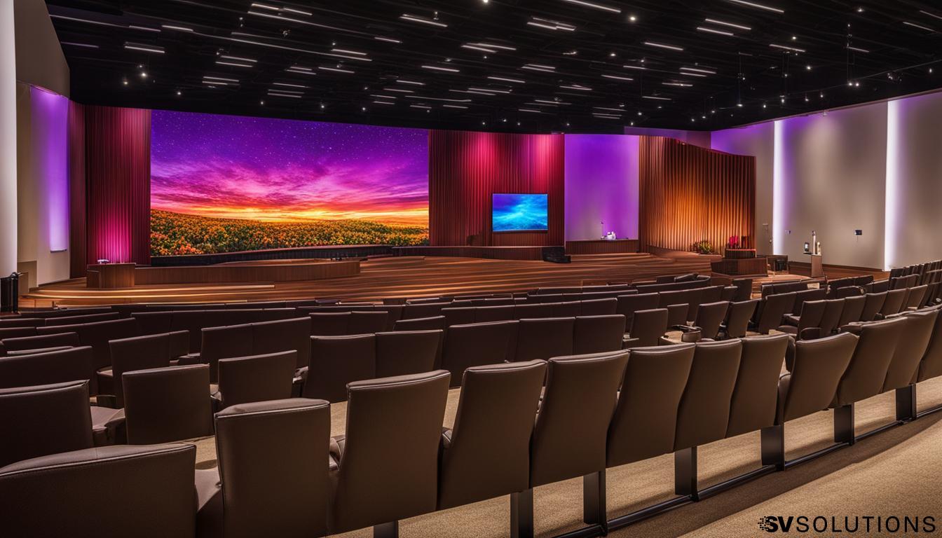 LED Wall for Church in Eden Prairie