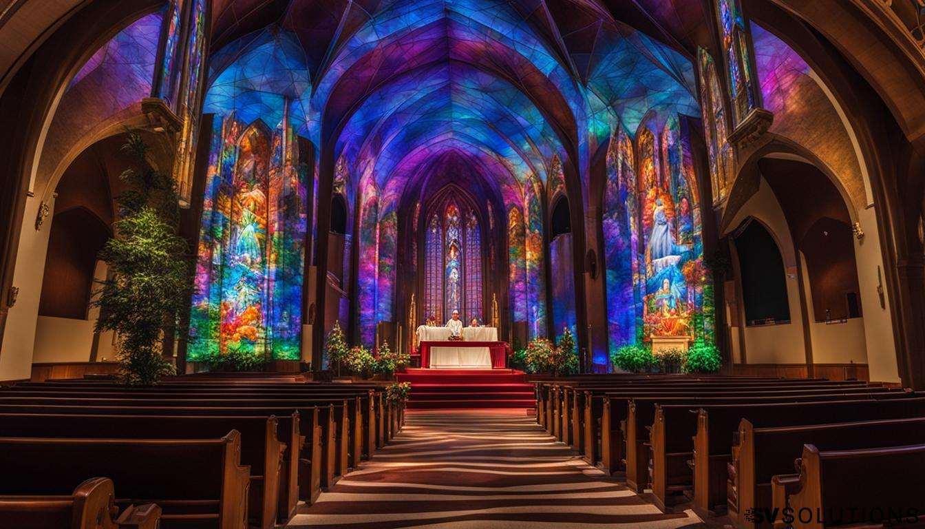 LED Wall for Church in Elyria