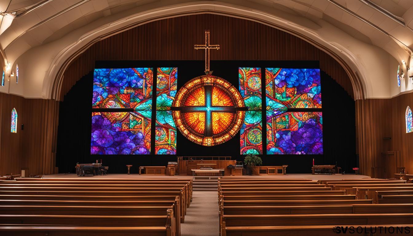 LED Wall for Church in Flint