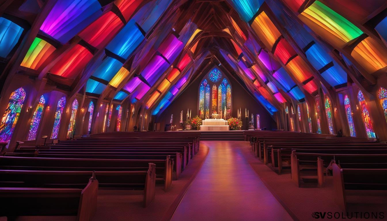 LED Wall for Church in Gaithersburg