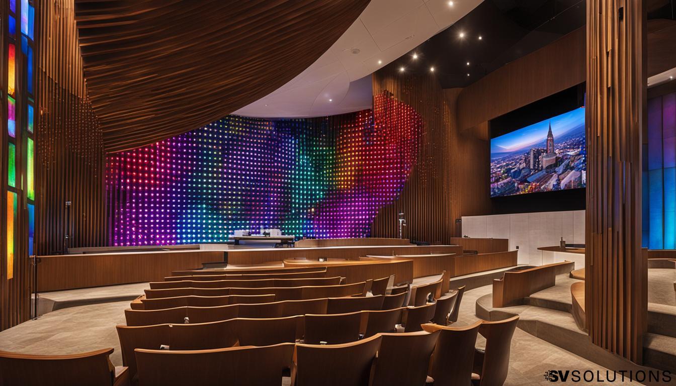 LED Wall for Church in Germantown