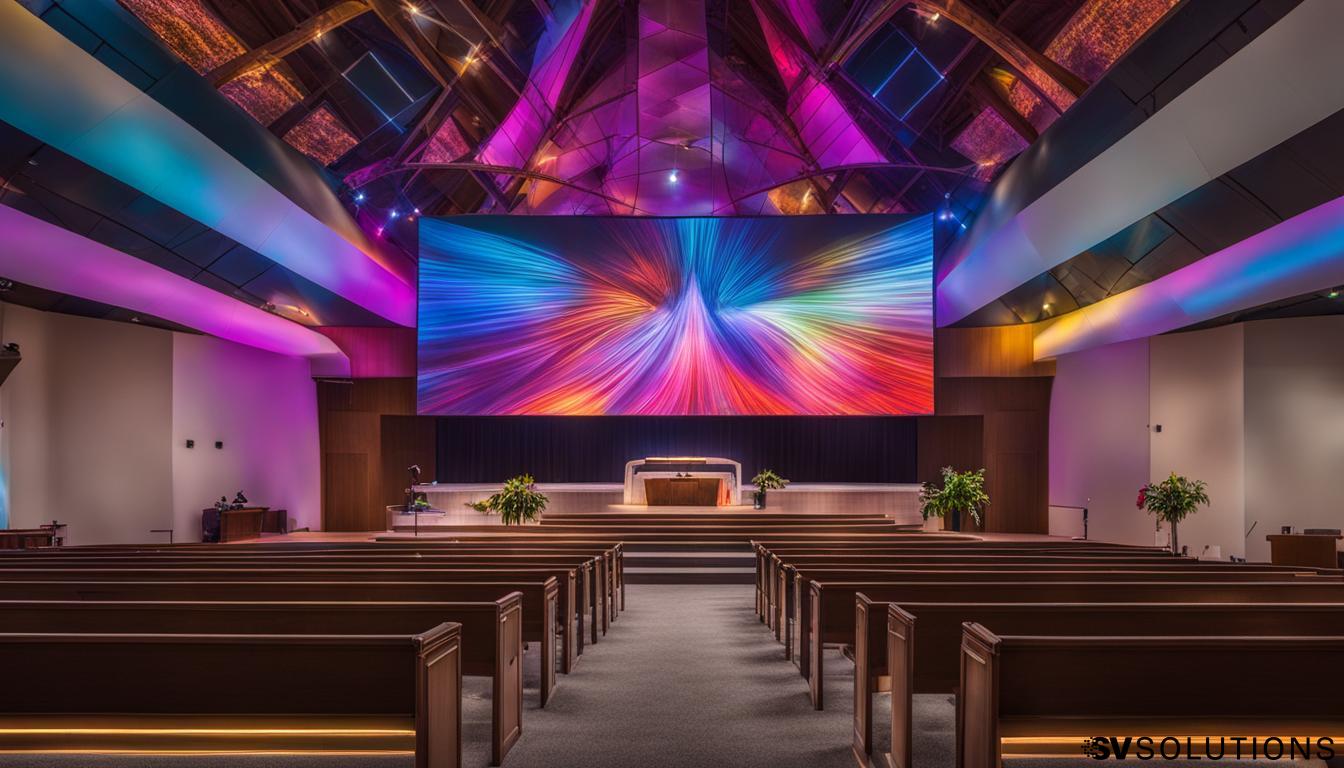 LED Wall for Church in Hamilton