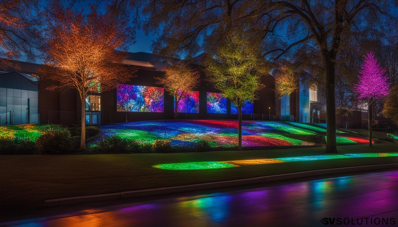 LED Wall for Church in Kettering
