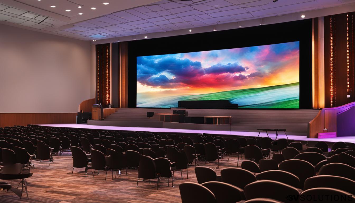 LED Wall for Church in Lakewood