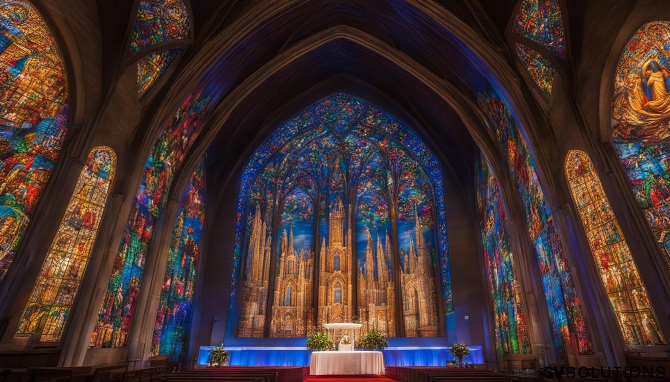 LED Wall for Church in Mansfield