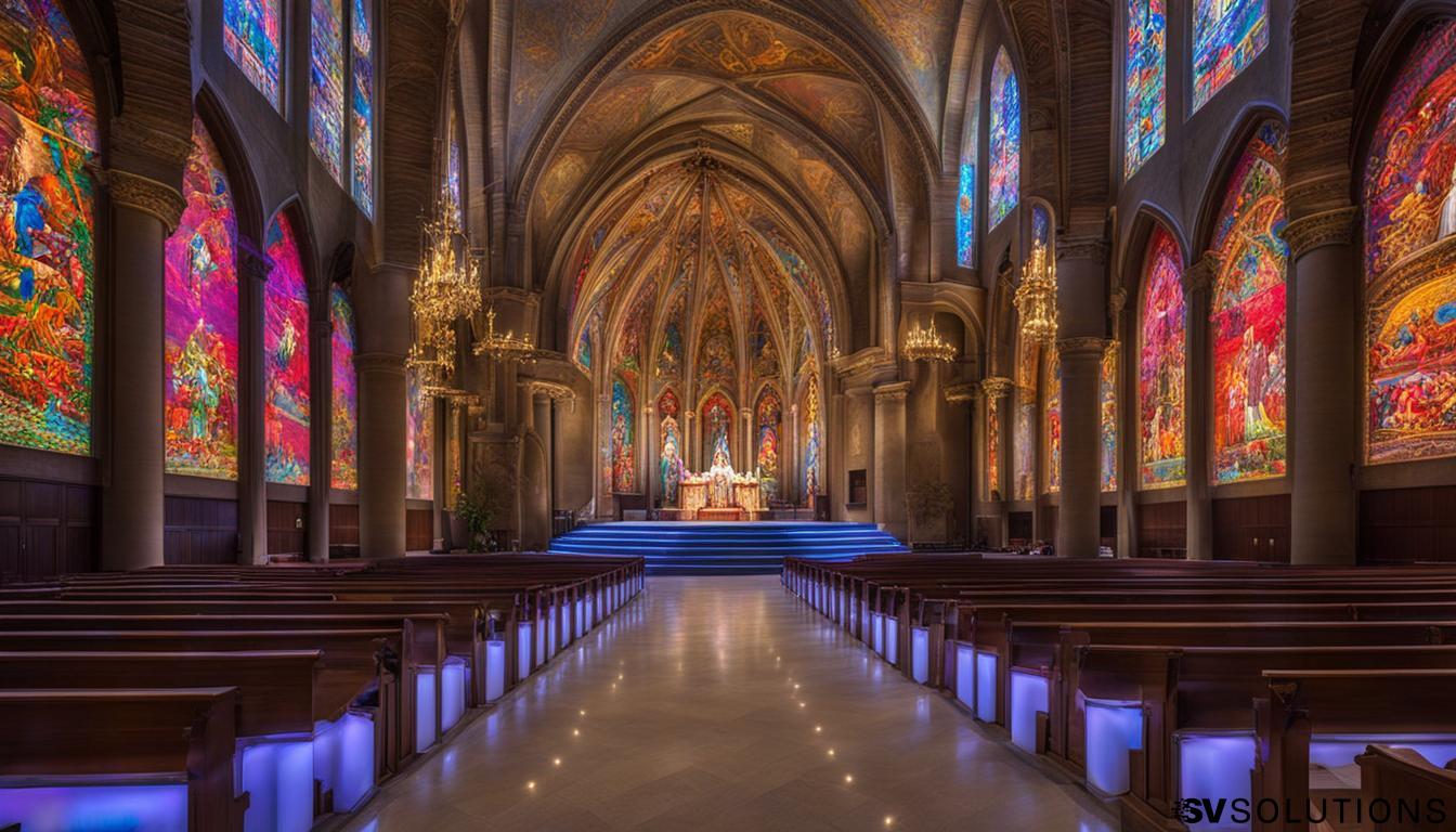 LED Wall for Church in Parma