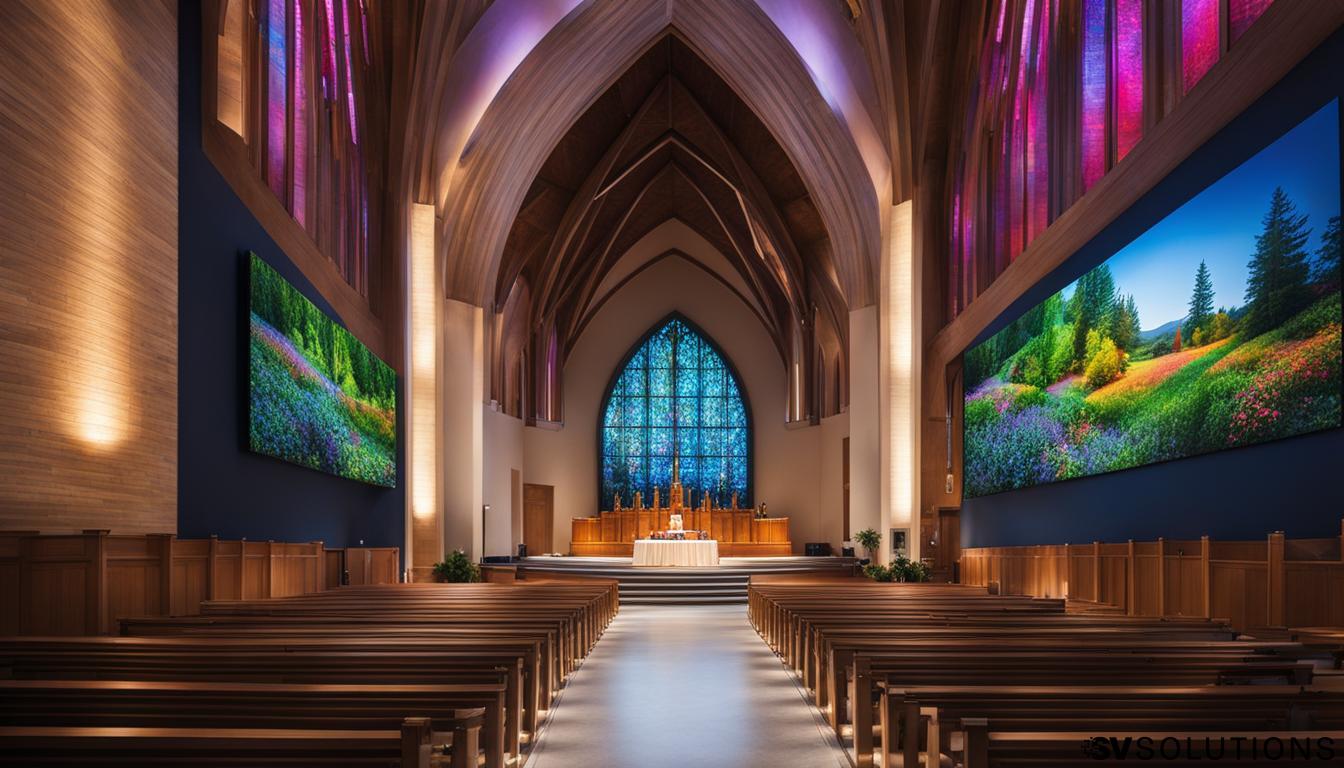 LED Wall for Church in Reading