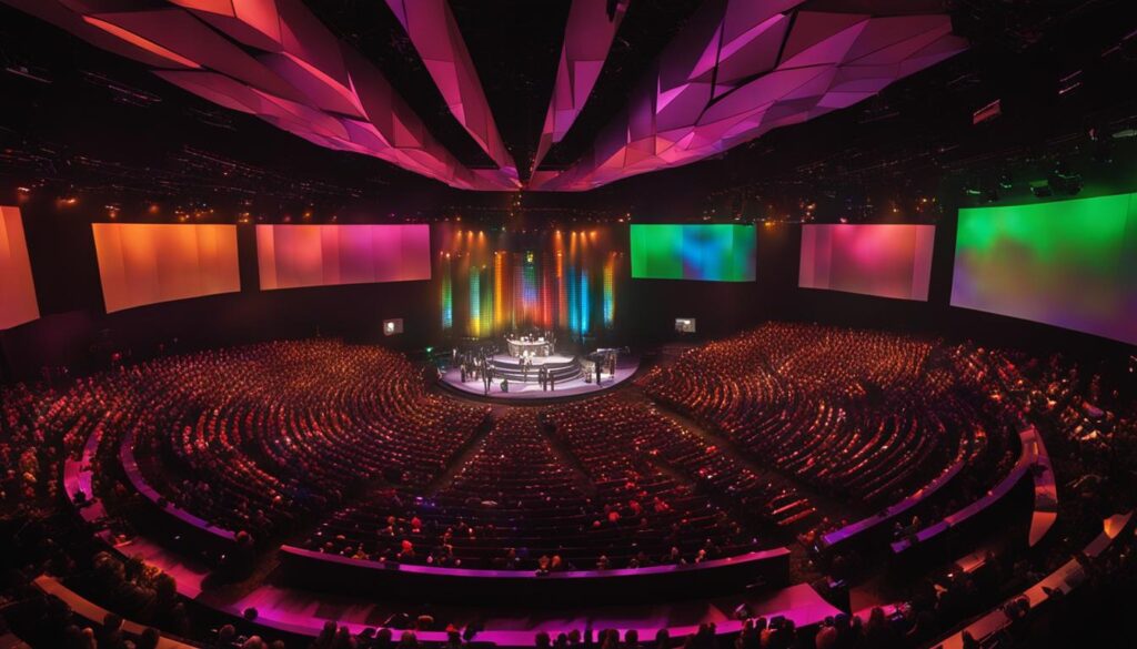 LED wall for church in Scranton LED wall for church in Scranton