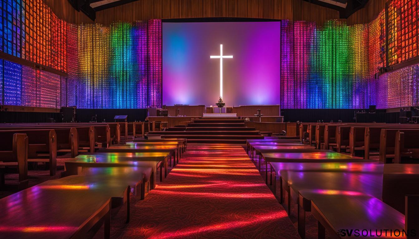 LED Wall for Church in St. Clair Shores