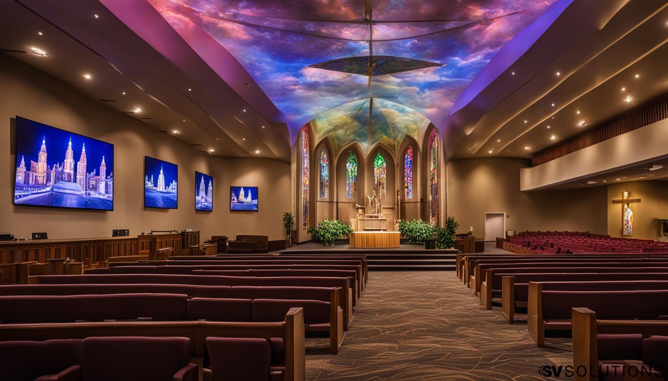 LED Wall for Church in Wilkes-Barre