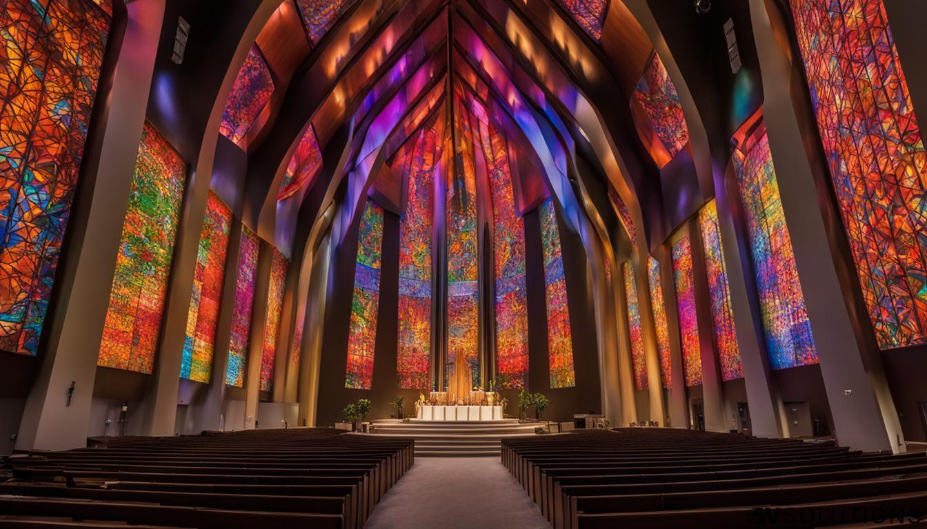 LED Wall for Church in Woodbury