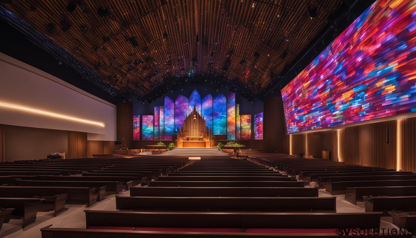 LED Wall for Church in York