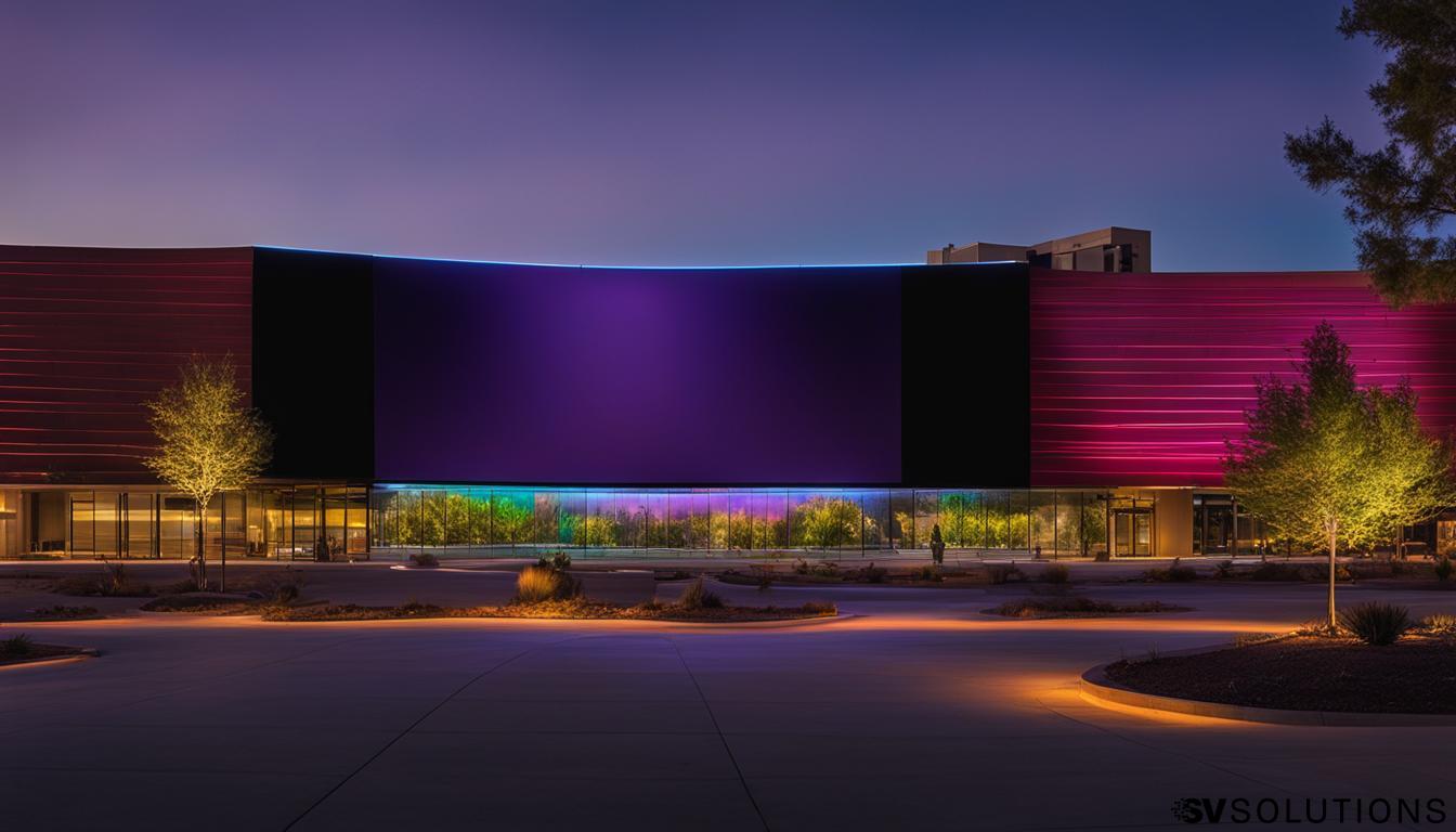 Discover the Vibrant LED Wall in Apple Valley for Unforgettable Events