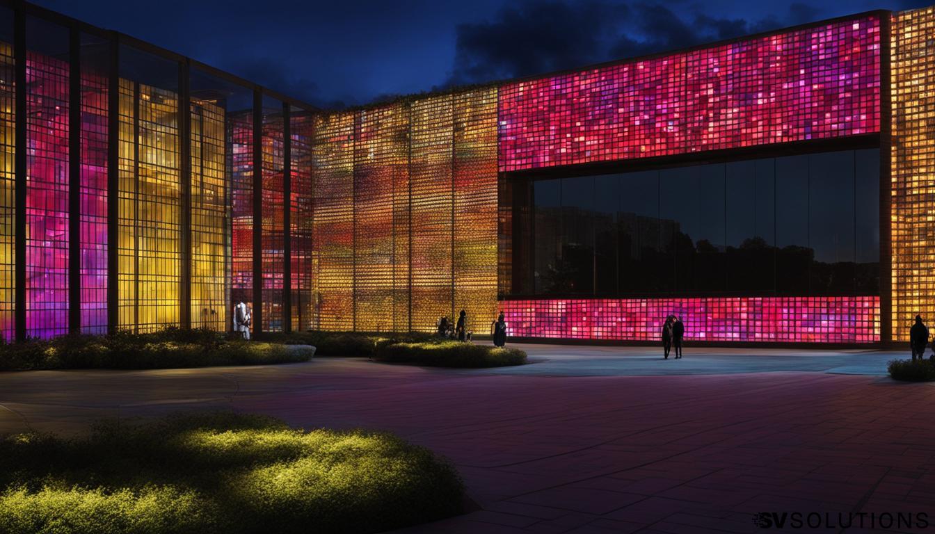 LED Wall in Bartlett