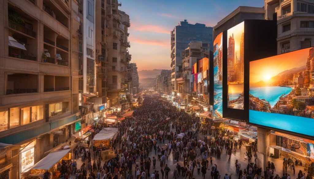 Outdoor LED Screen in Lebanon Outdoor LED Screen in Lebanon