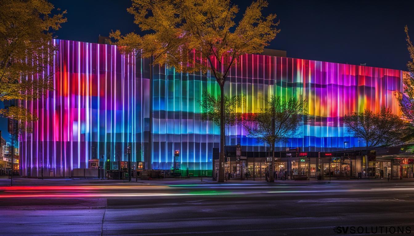 Outdoor LED screen in Allentown