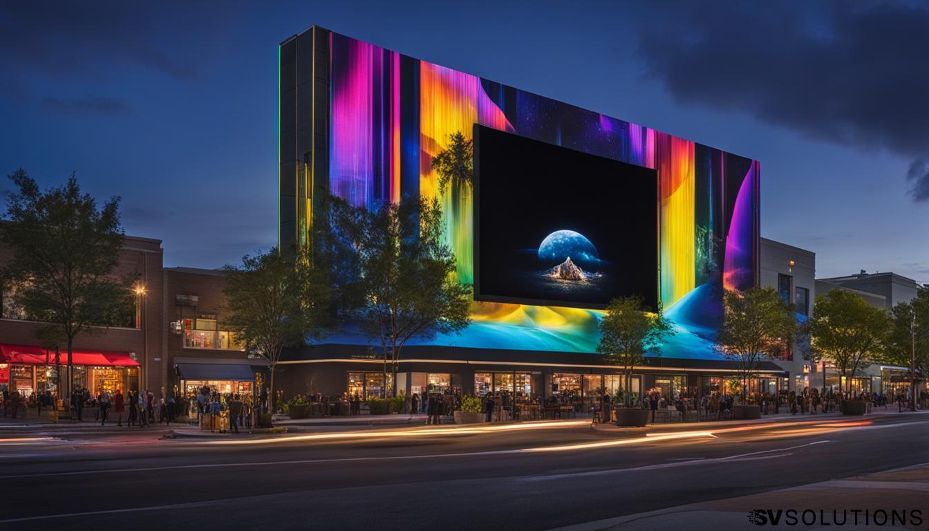 Revolutionize Your Business Promotion with Our Outdoor LED Screen in Aspen Hill