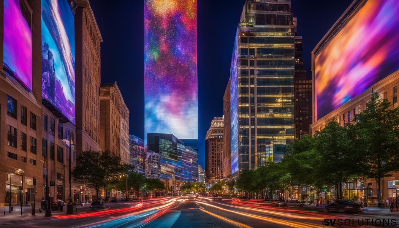 Outdoor LED screen in Baltimore: A Stunning Visual Experience with Sound & Video Solutions