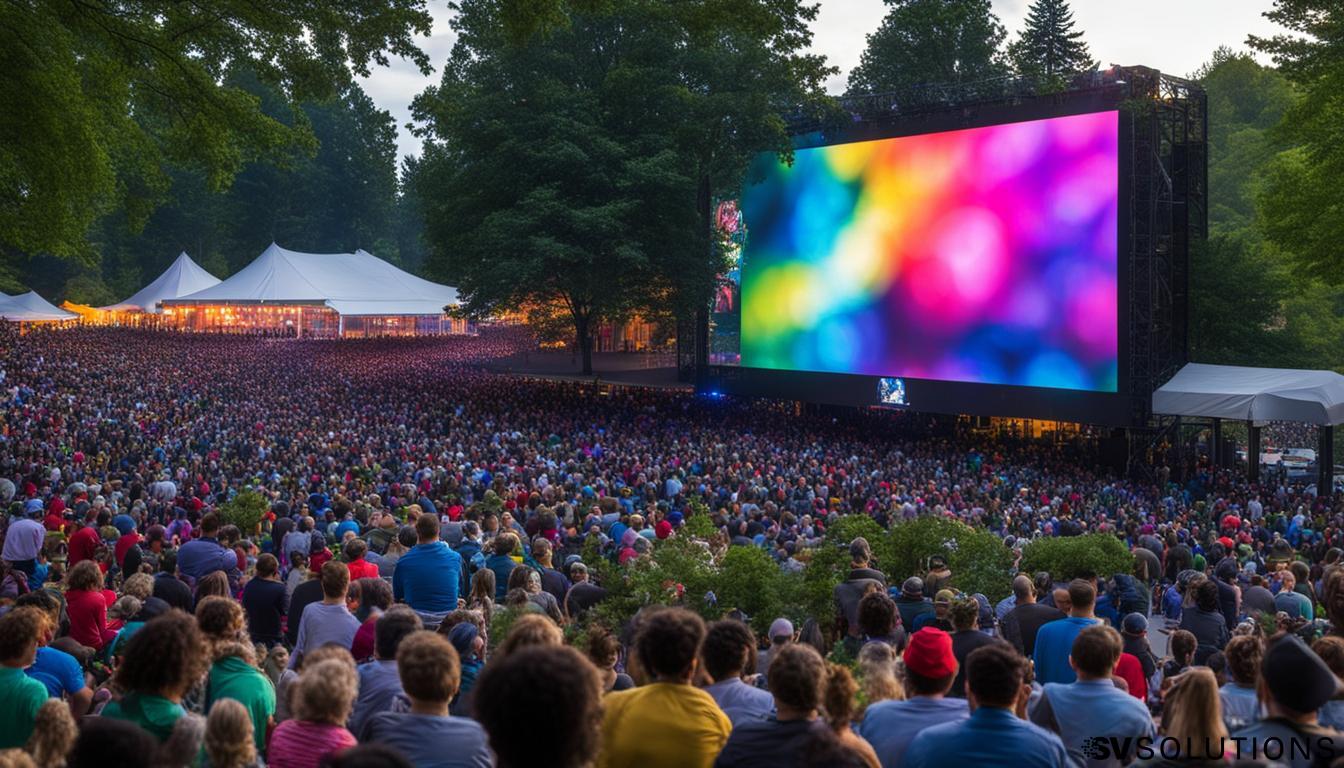 Outdoor LED Screen in Blaine: Experience Vibrant Visuals for Your Outdoor Events