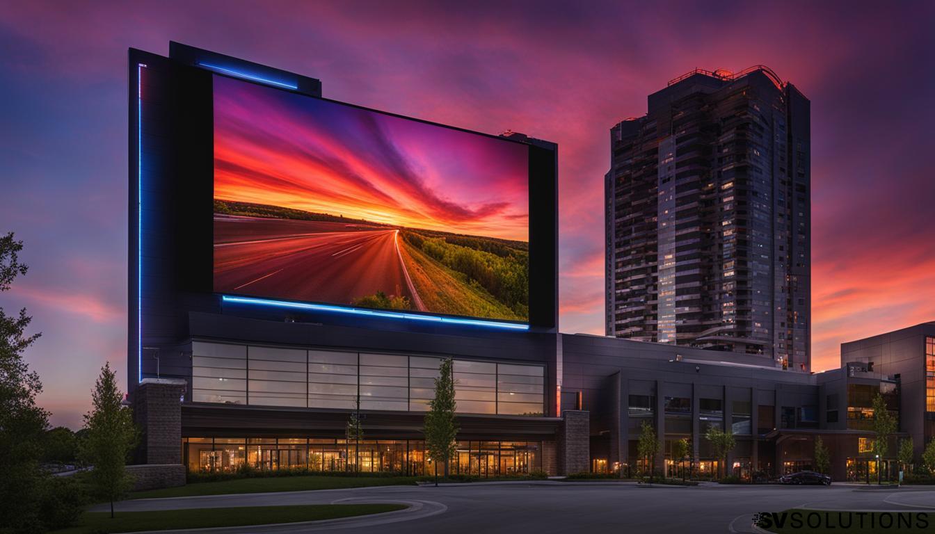 Outdoor LED Screen in Burnsville with Sound & Video Solutions