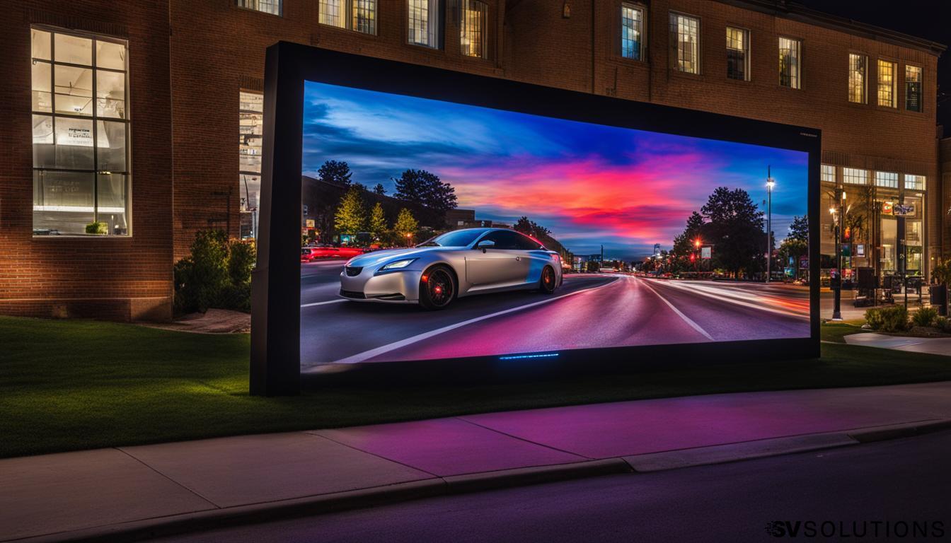 Outdoor LED Screen in Clinton Township – Revolutionizing Outdoor Entertainment with Sound & Video Solutions