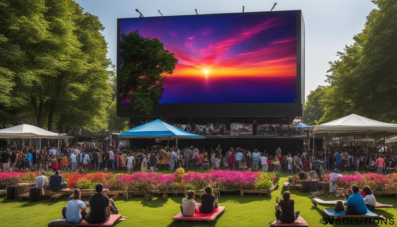 Outdoor LED Screen in Eau Claire