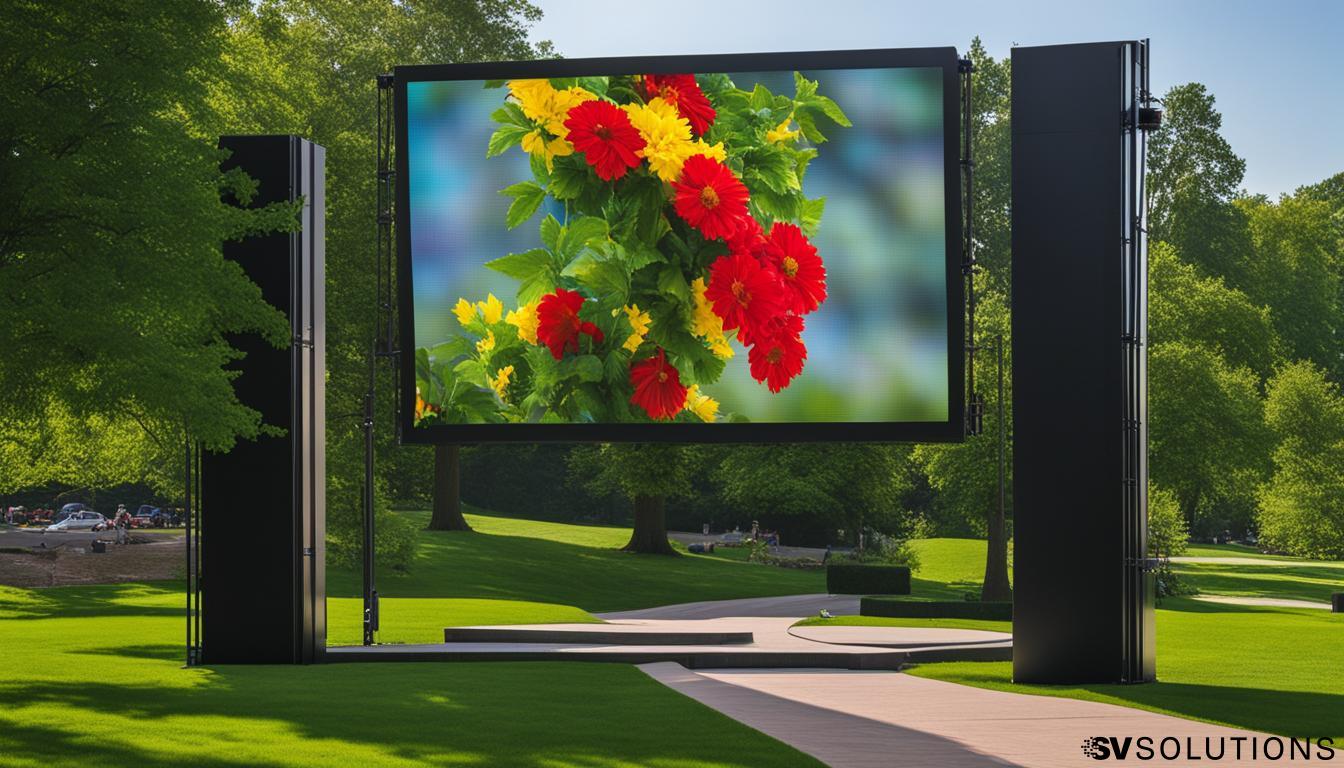 Outdoor LED Screen in Eden Prairie