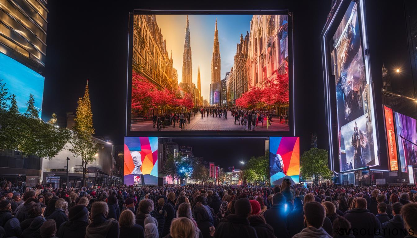 Outdoor LED Screen in Essex