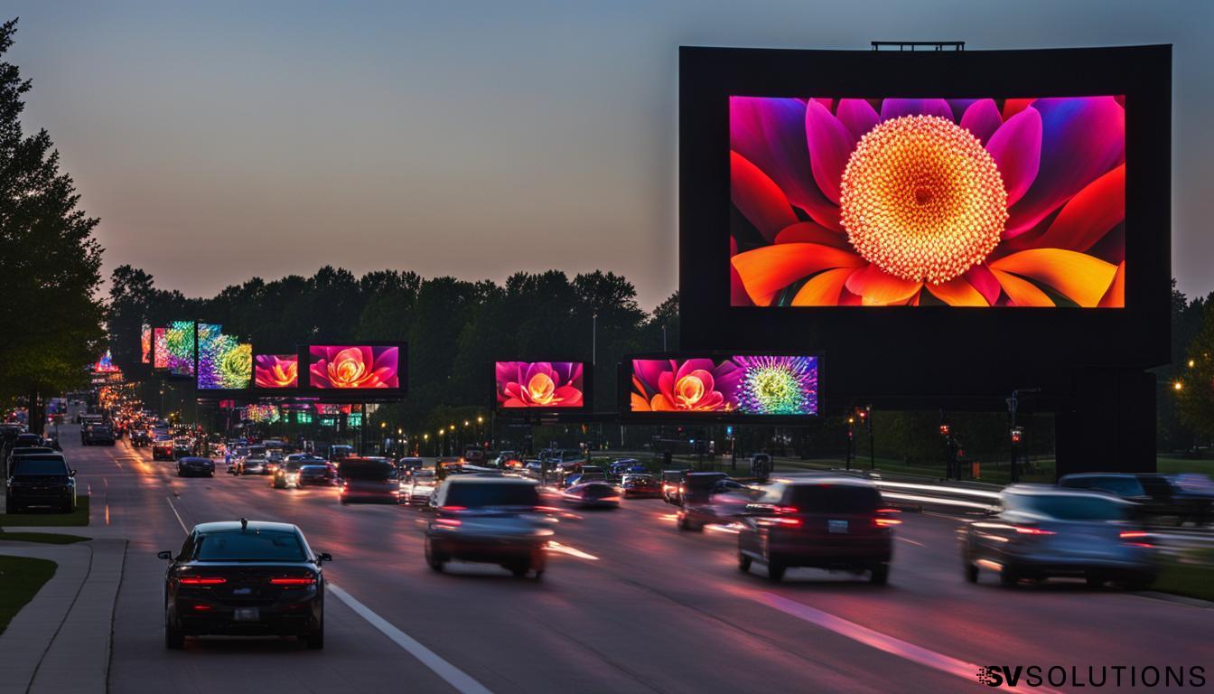 Experience Vibrant Visuals with Our Outdoor LED Screen in Farmington Hills