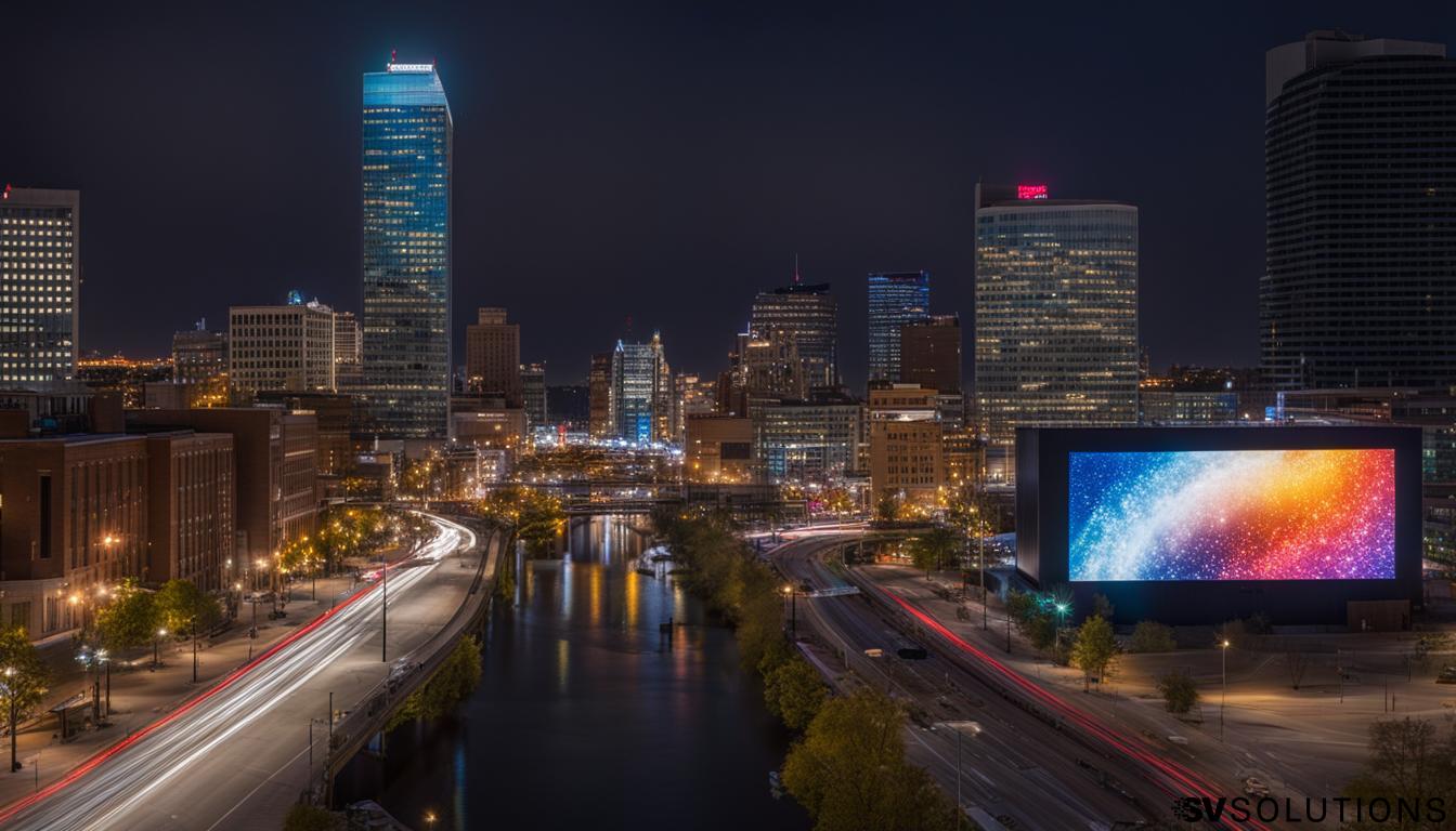 Outdoor LED Screen in Grand Rapids: Enhancing Outdoor Advertising with Digital Signage