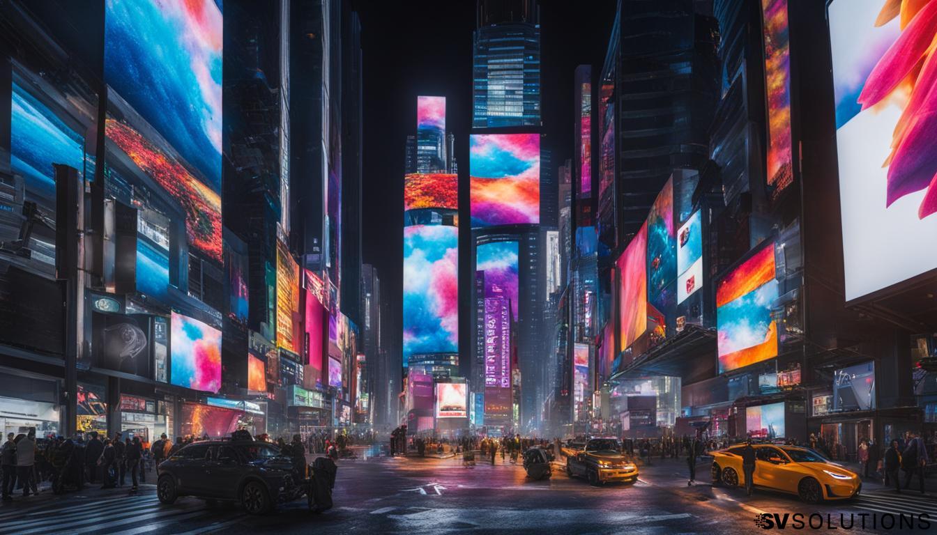 Outdoor LED Screen in Greenfield