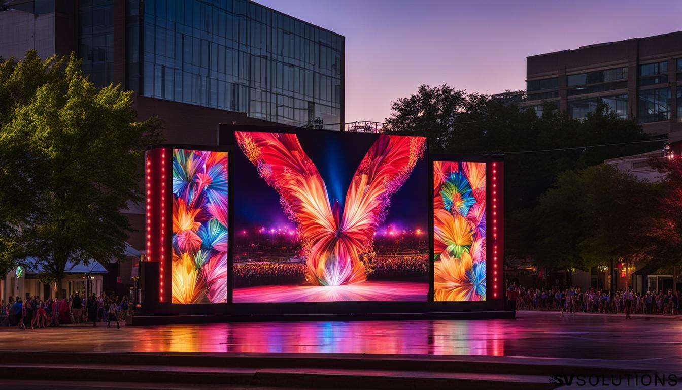 Outdoor LED screen in Kingsport: Unrivalled Clarity for Advertising and Events