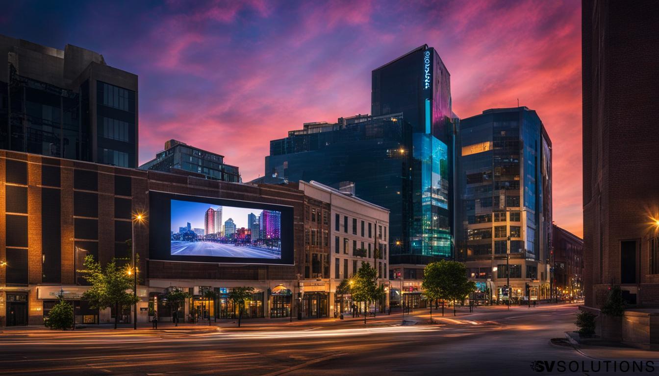 Outdoor LED Screen in Knoxville