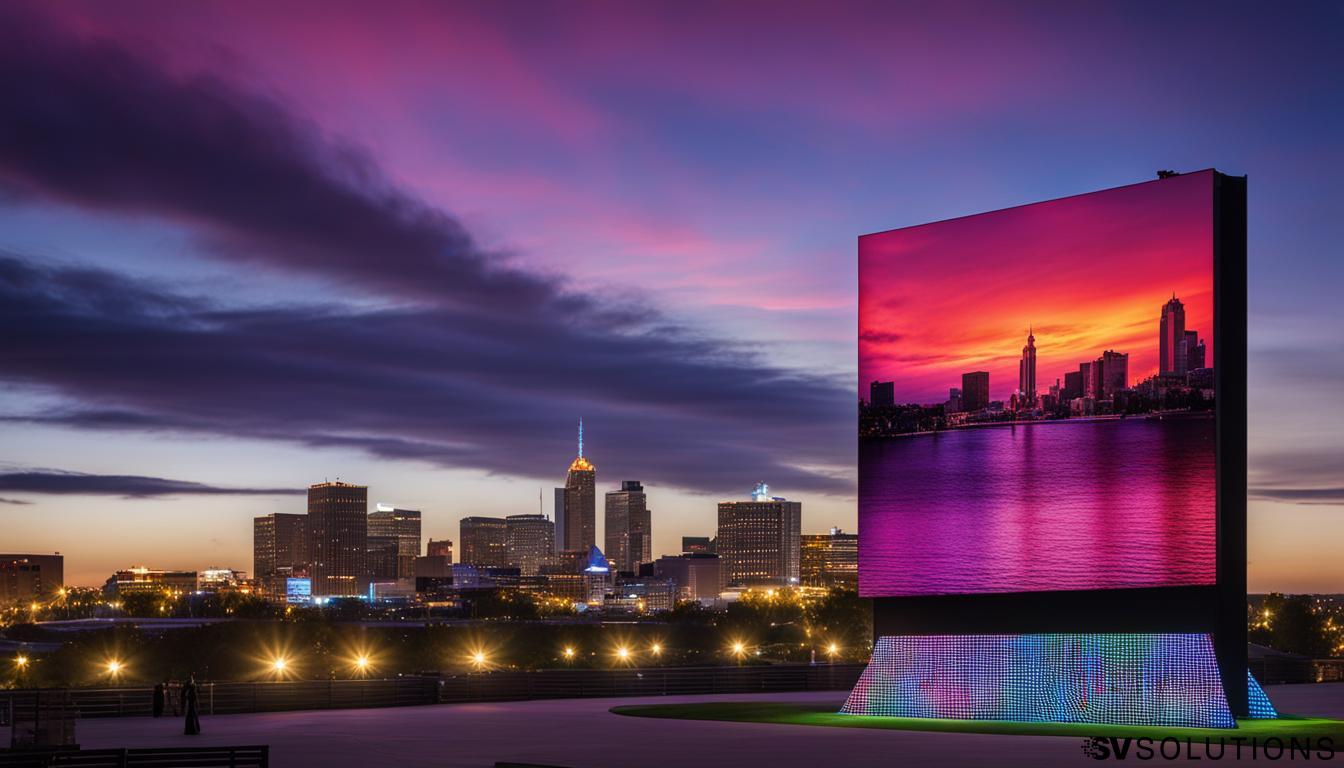 Outdoor LED Screen Solutions in Lansing