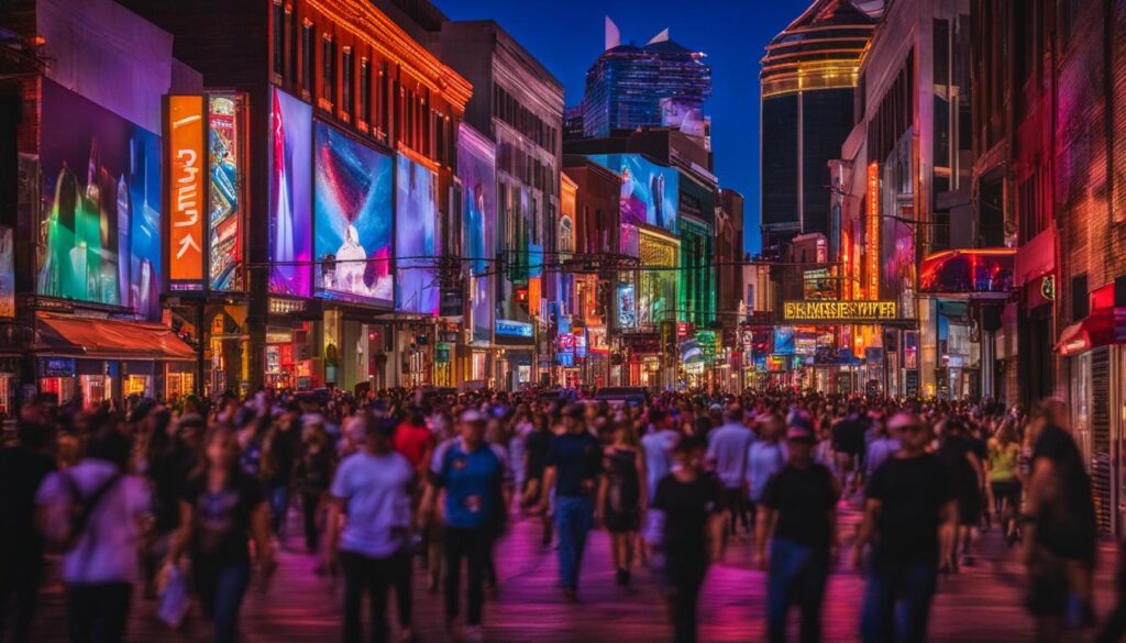 Outdoor LED screen in Nashville Outdoor LED screen in Nashville