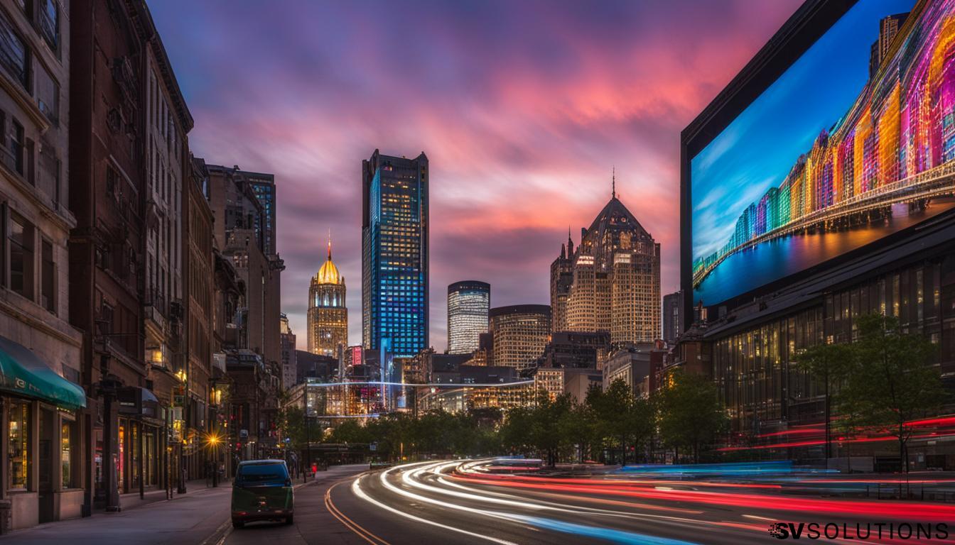 Discover Our High-Quality Outdoor LED Screen in Pittsburgh