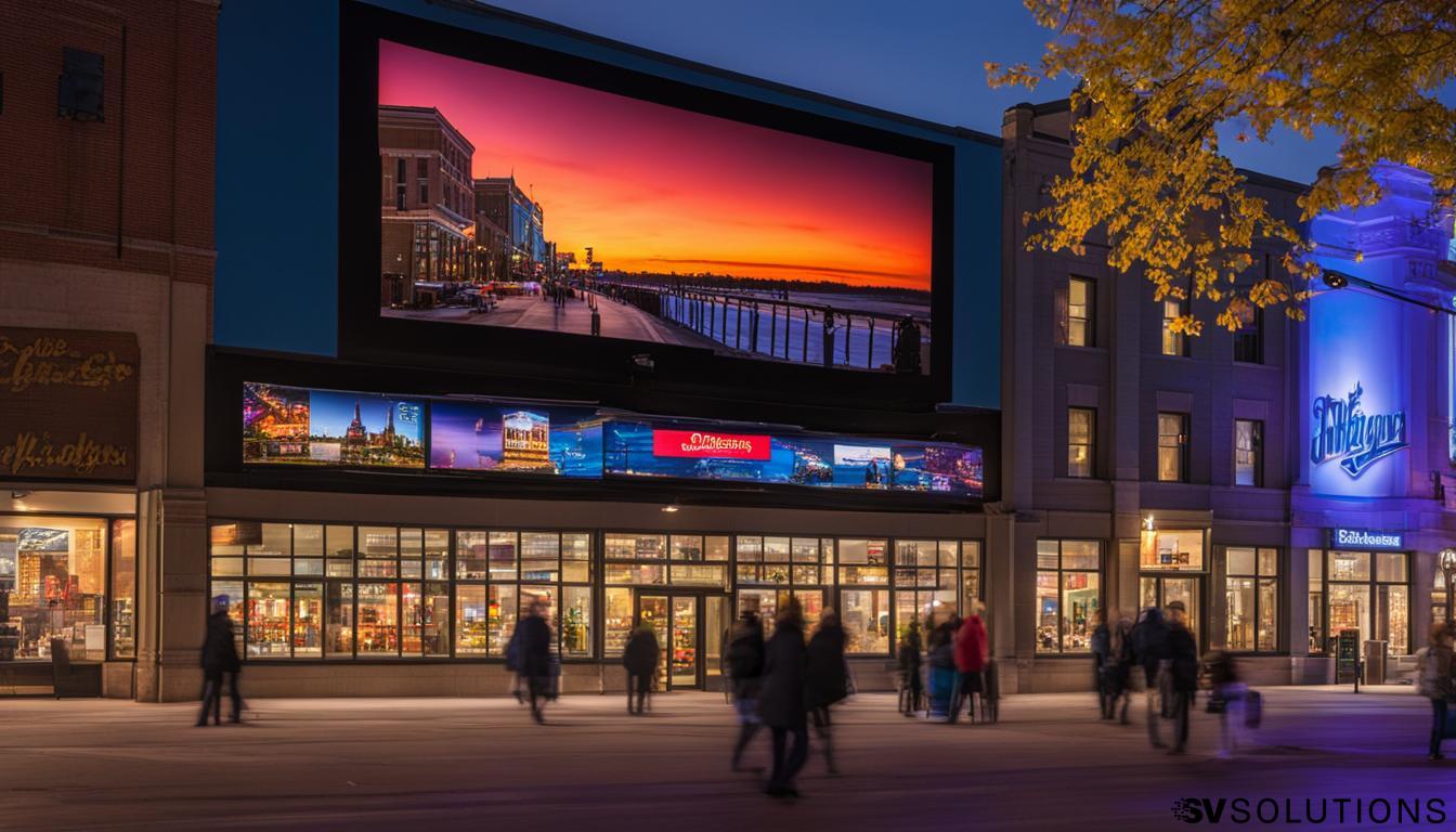 Outdoor LED Screen in Sheboygan: Transforming Your Visuals with Sound & Video Solutions