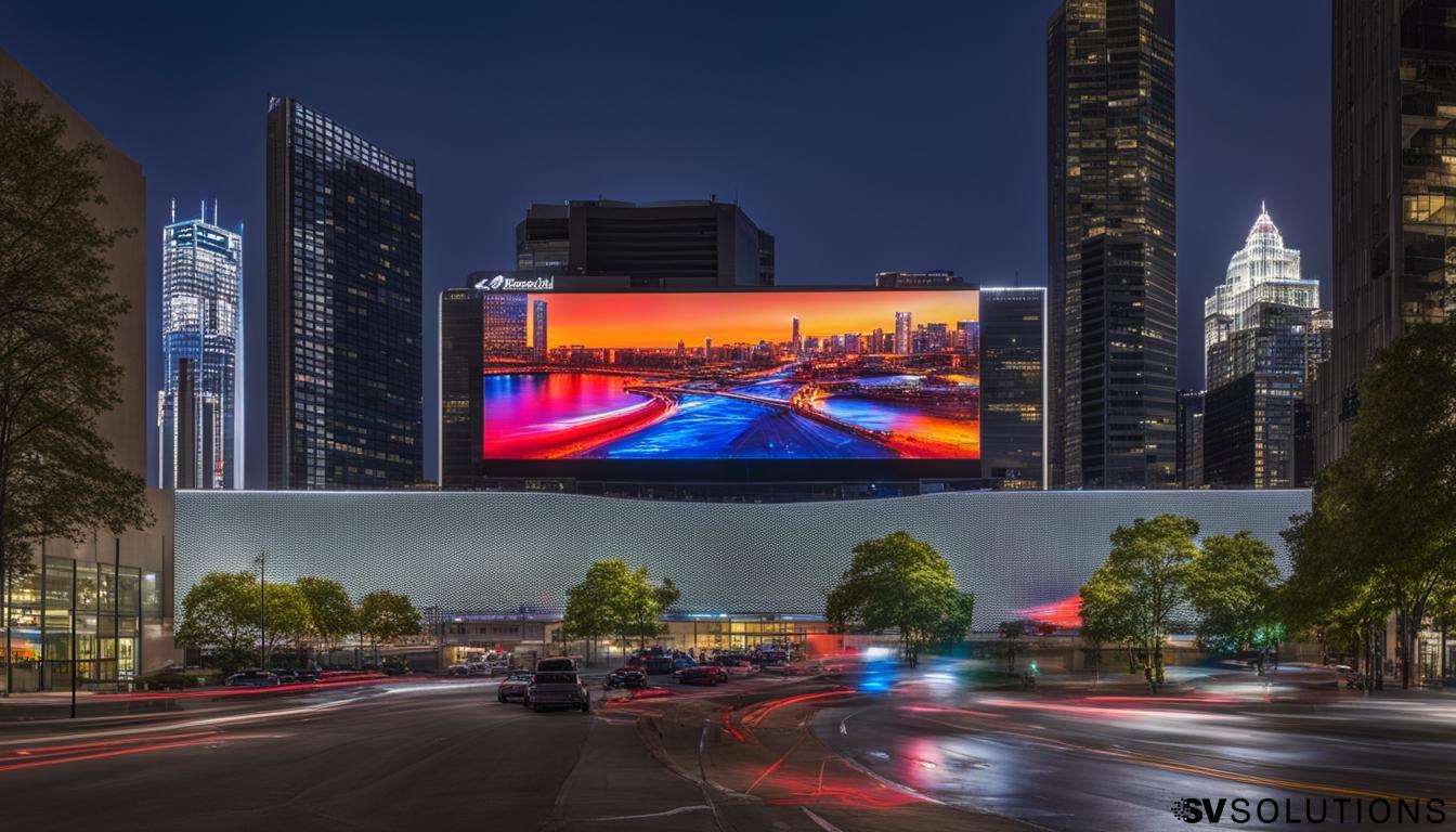 Outdoor LED Screen in Southfield: Creating Impactful Visual Experiences with Large Format Displays